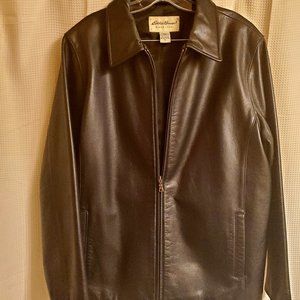 Leather Jacket, Eddie Bauer
